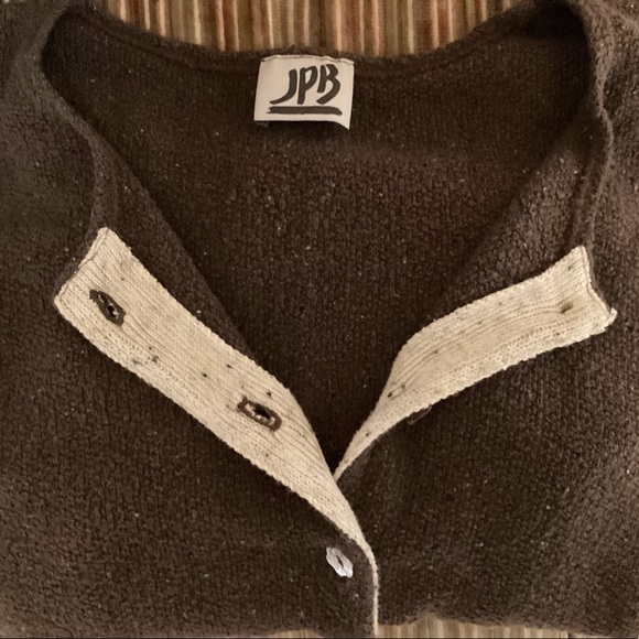 Vintage Knitted sweater and skirt soft knubby knit size med 8 - Picture 3 of 12